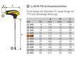 Викрутка TORX с L - подібною ручкою TTx20 Proxxon 22448. Фото-2