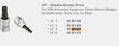 Головка з 12-зубцевою зірочкою на 3/8 для XZN болтів, довжина 50 мм, VZ 8 мм Proxxon (23631). Фото-2